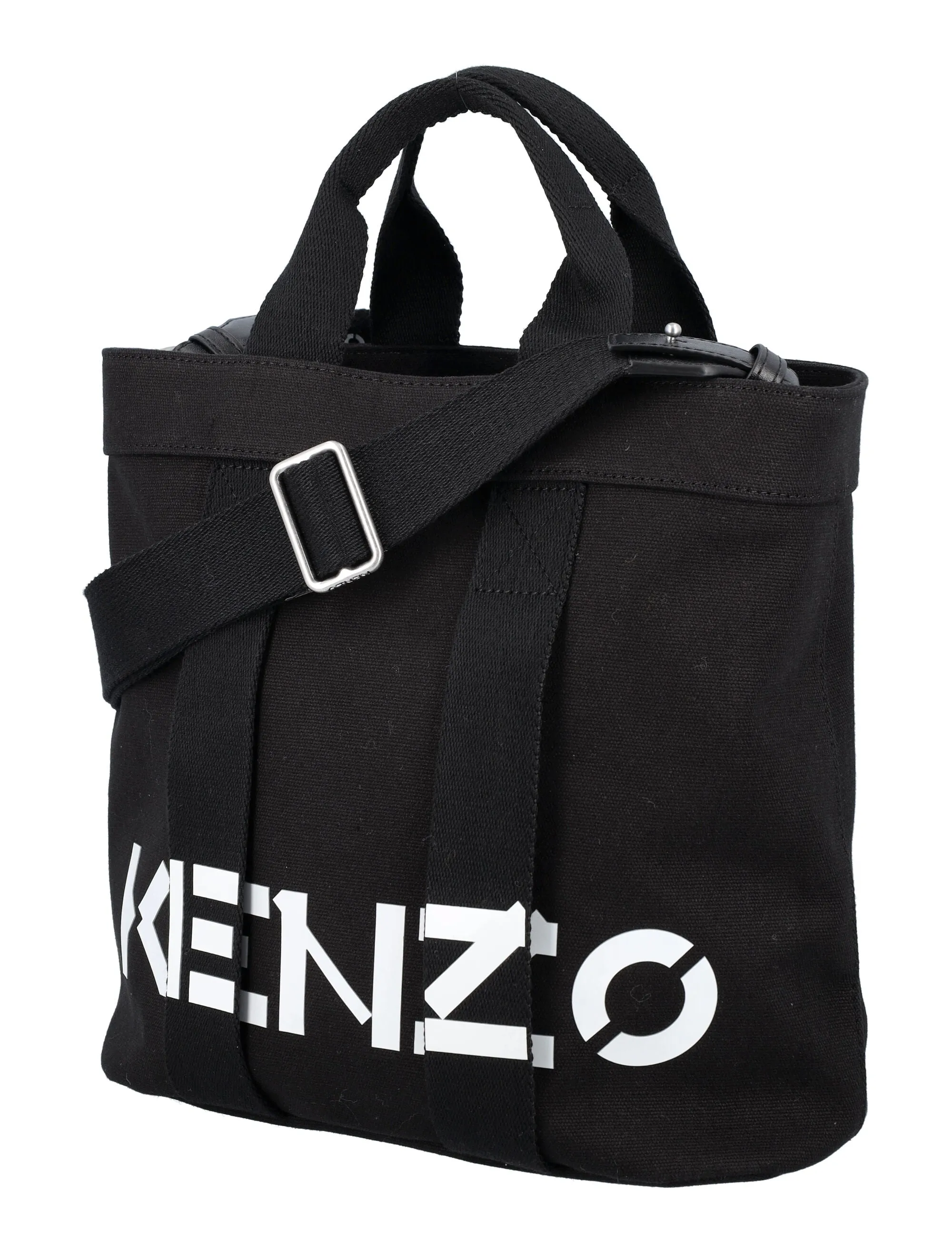 Kenzo Logo Printed Small Tote Bag