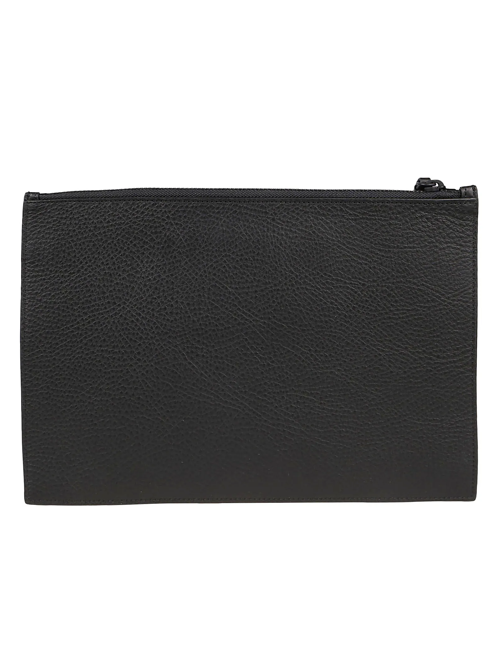 Kenzo Logo Printed Zip-Up Clutch Bag