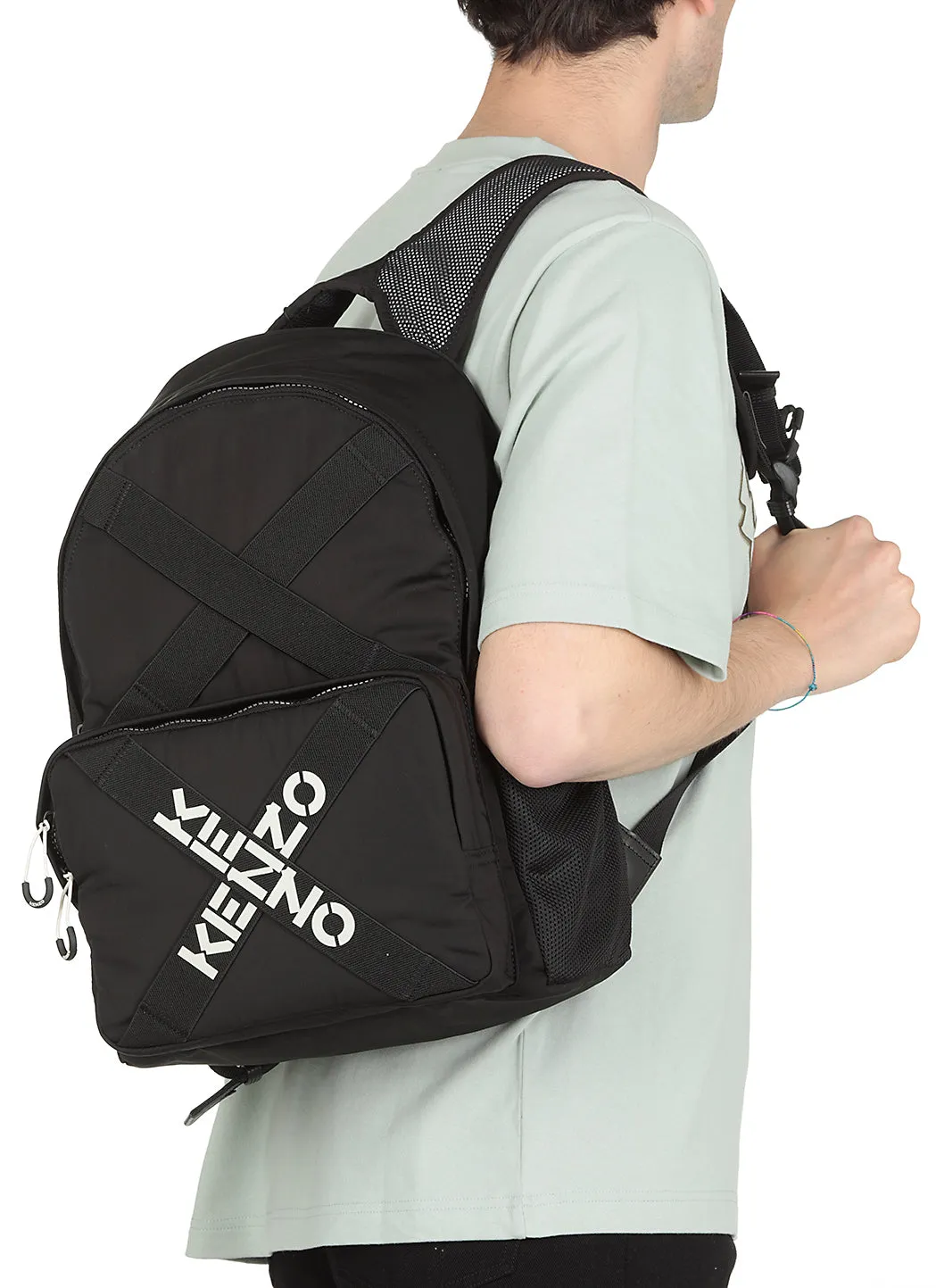 Kenzo Sport Logo Printed Backpack