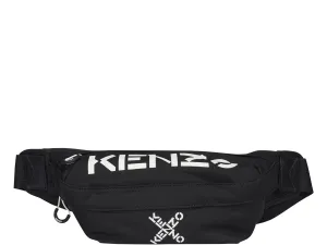 Kenzo Sport Logo Printed Belt Bag