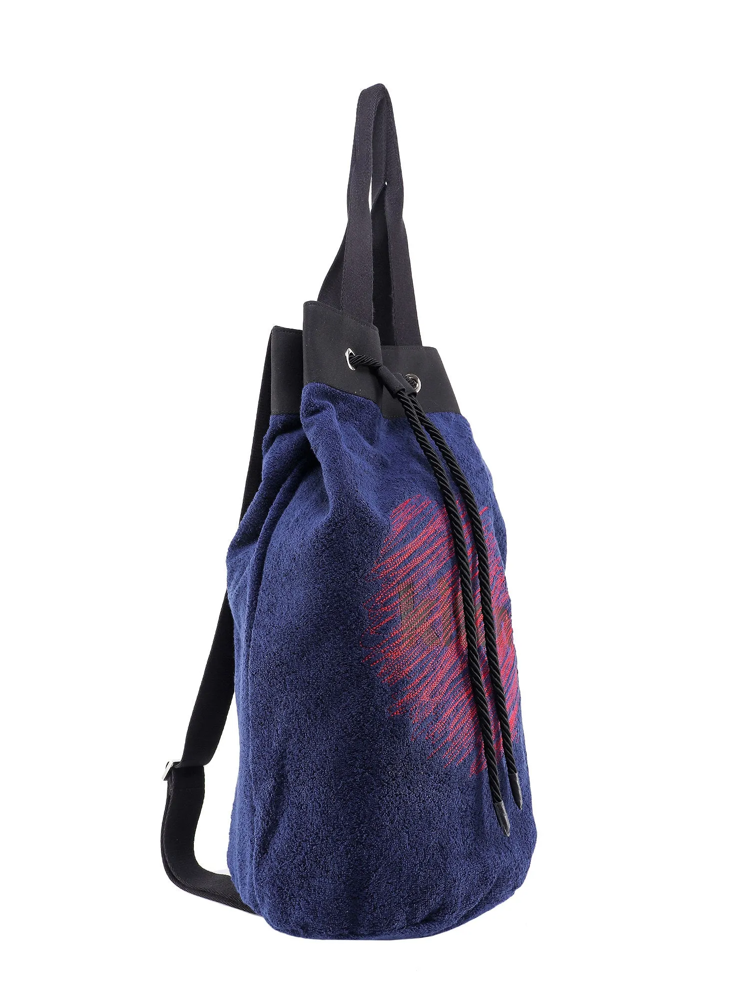 Kiton Logo Detailed Drawstring Backpack