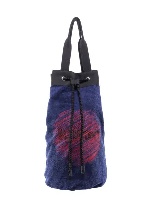 Kiton Logo Detailed Drawstring Backpack