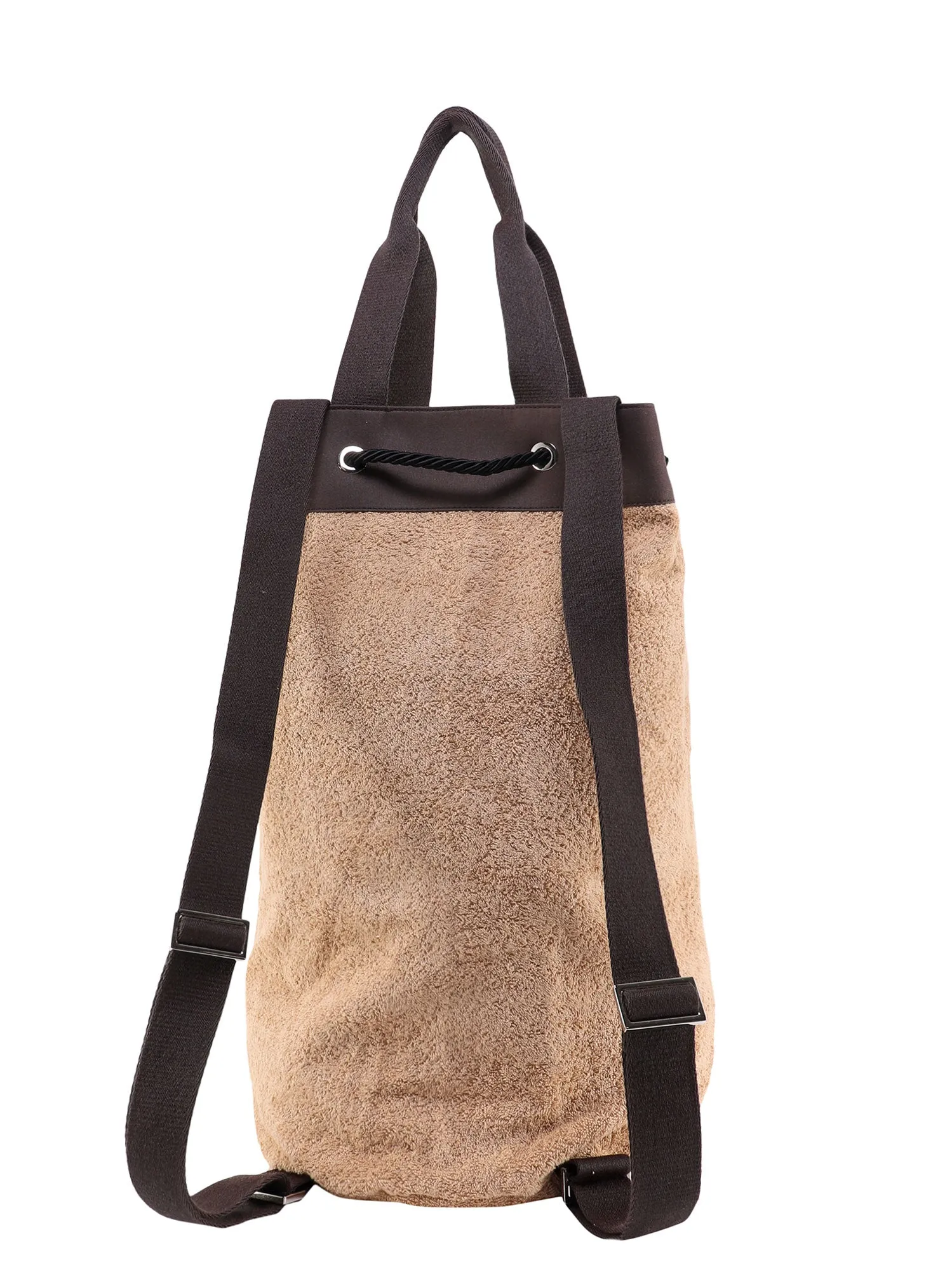 Kiton Logo Detailed Drawstring Backpack