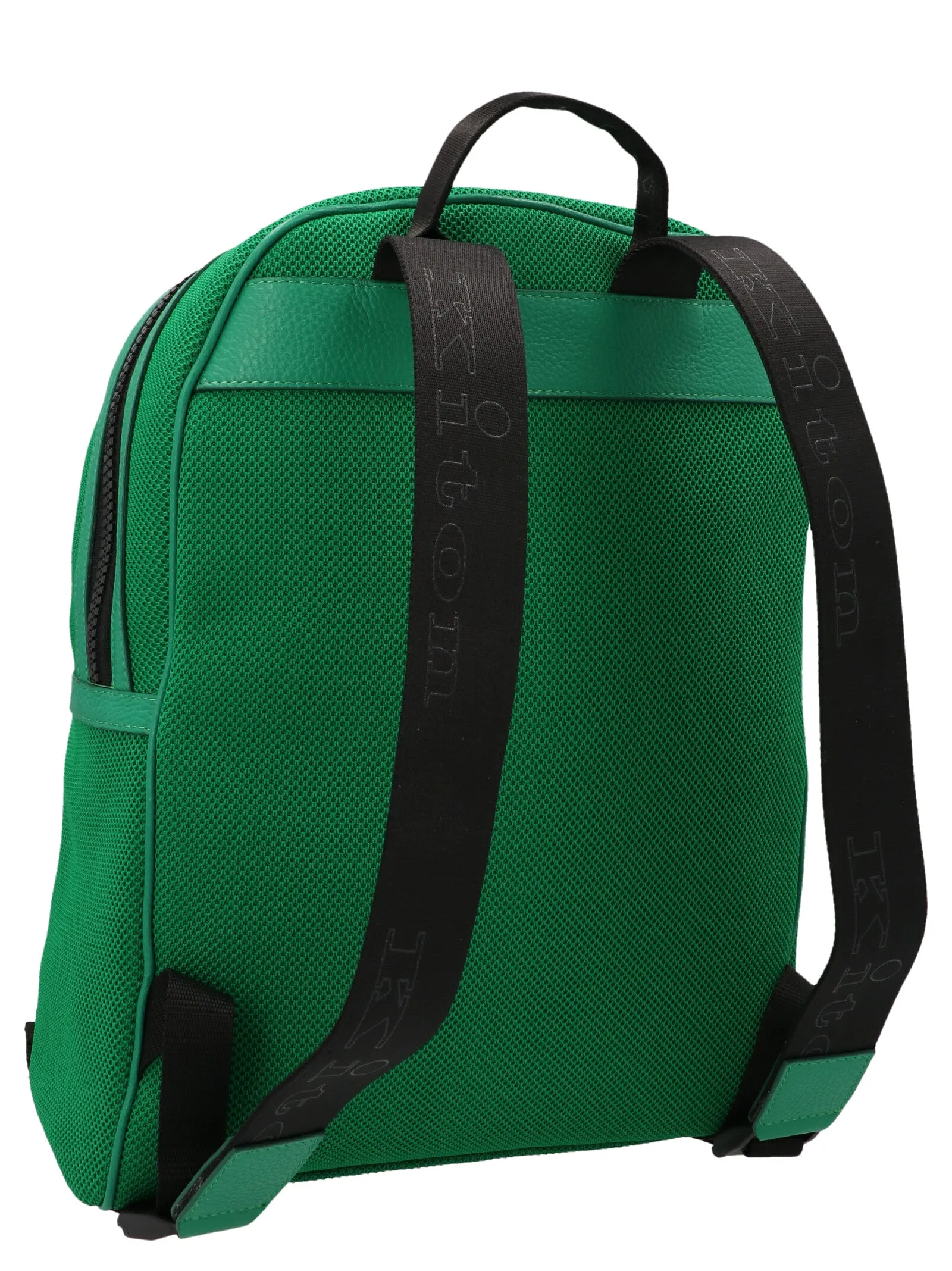 Kiton Logo Printed Zip-Around Backpack