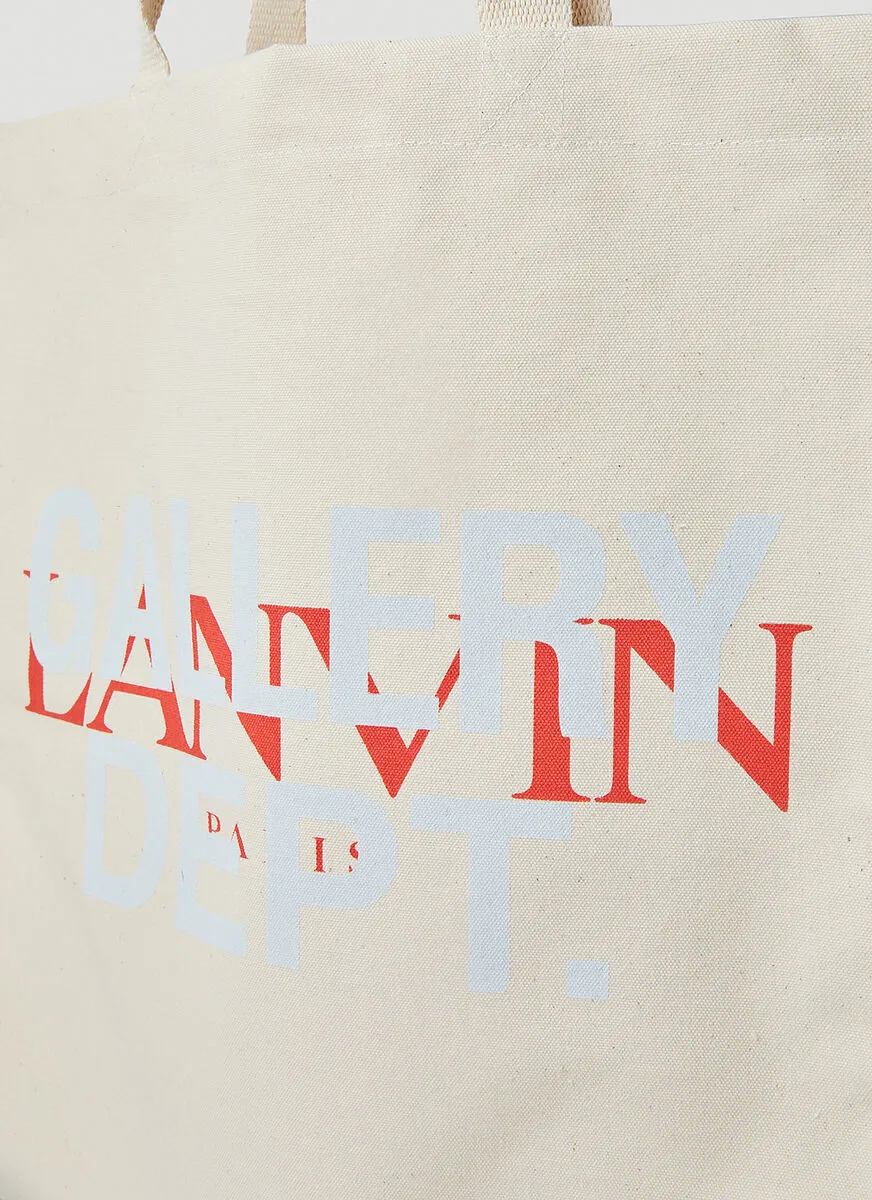 Lanvin X Gallery Dept. Logo Printed Tote Bag