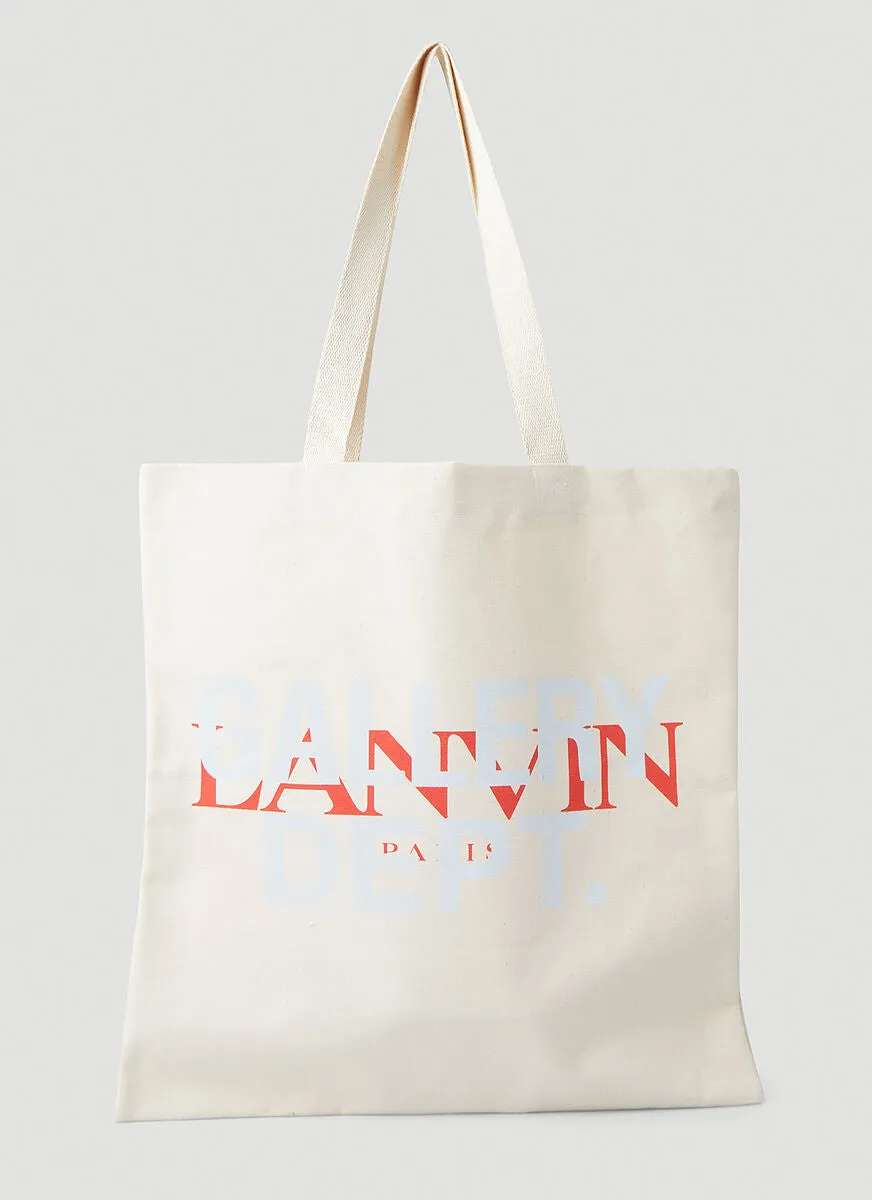 Lanvin X Gallery Dept. Logo Printed Tote Bag