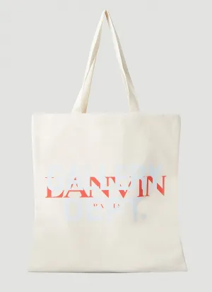 Lanvin X Gallery Dept. Logo Printed Tote Bag