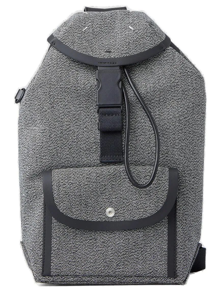 Maison Margiela Four Stitch Buckled Backpack