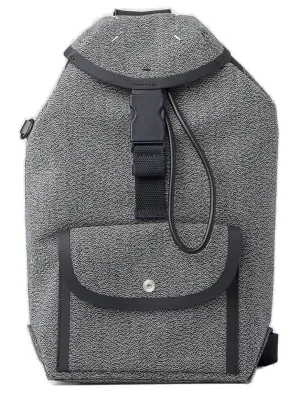 Maison Margiela Four Stitch Buckled Backpack