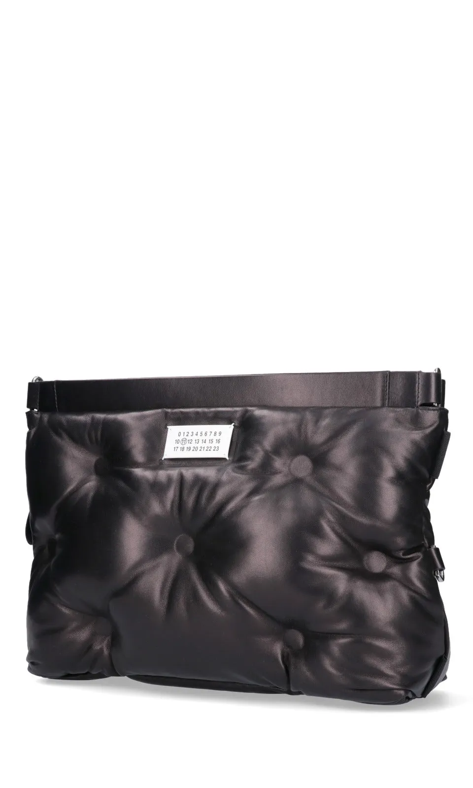 Maison Margiela Quilted Zip-Up Clutch Bag