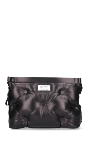Maison Margiela Quilted Zip-Up Clutch Bag