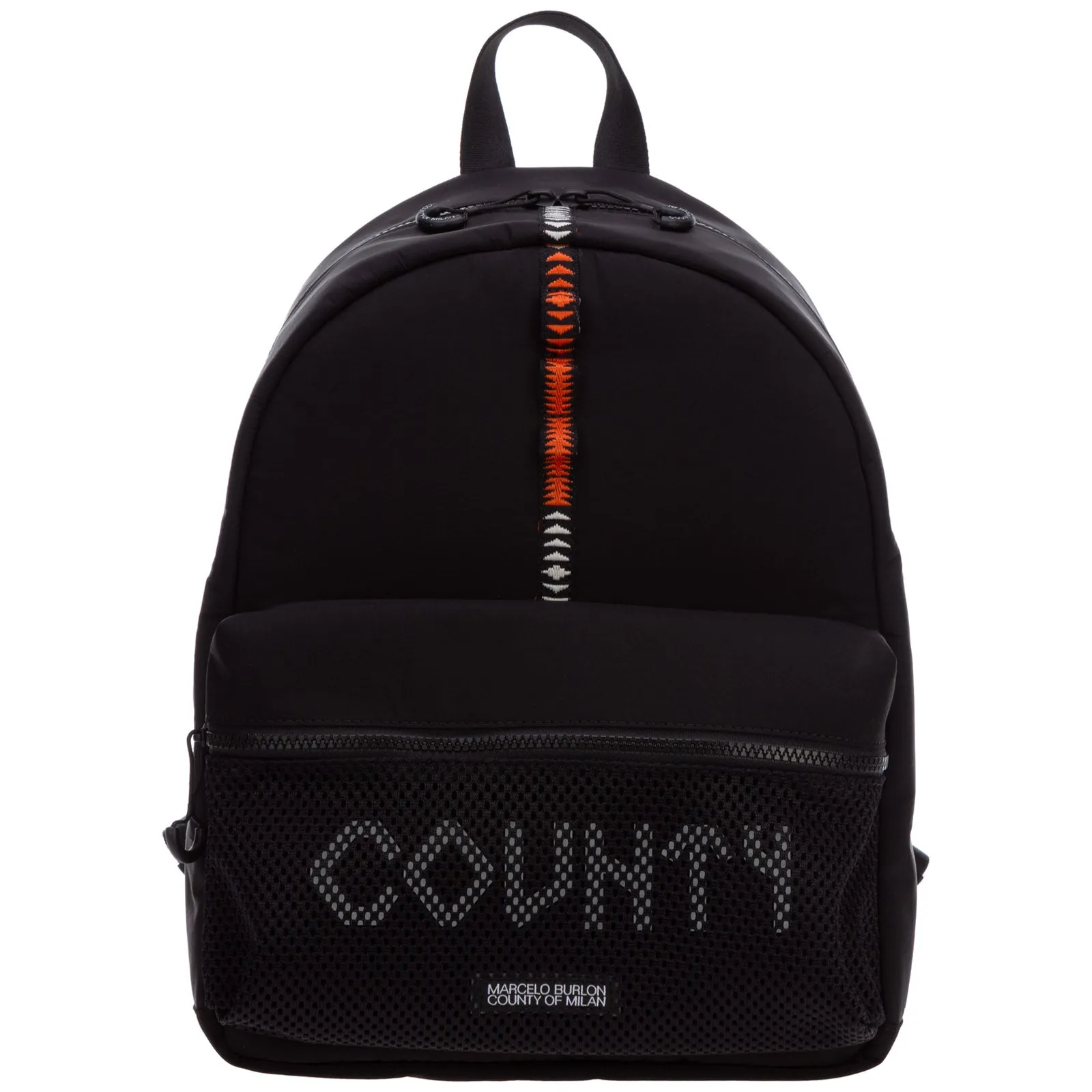 Marcelo Burlon County Of Milan Geometric Tape Backpack