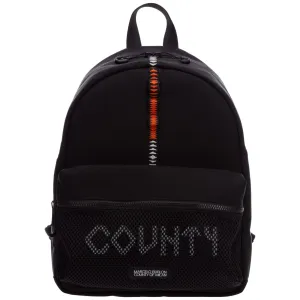 Marcelo Burlon County Of Milan Geometric Tape Backpack
