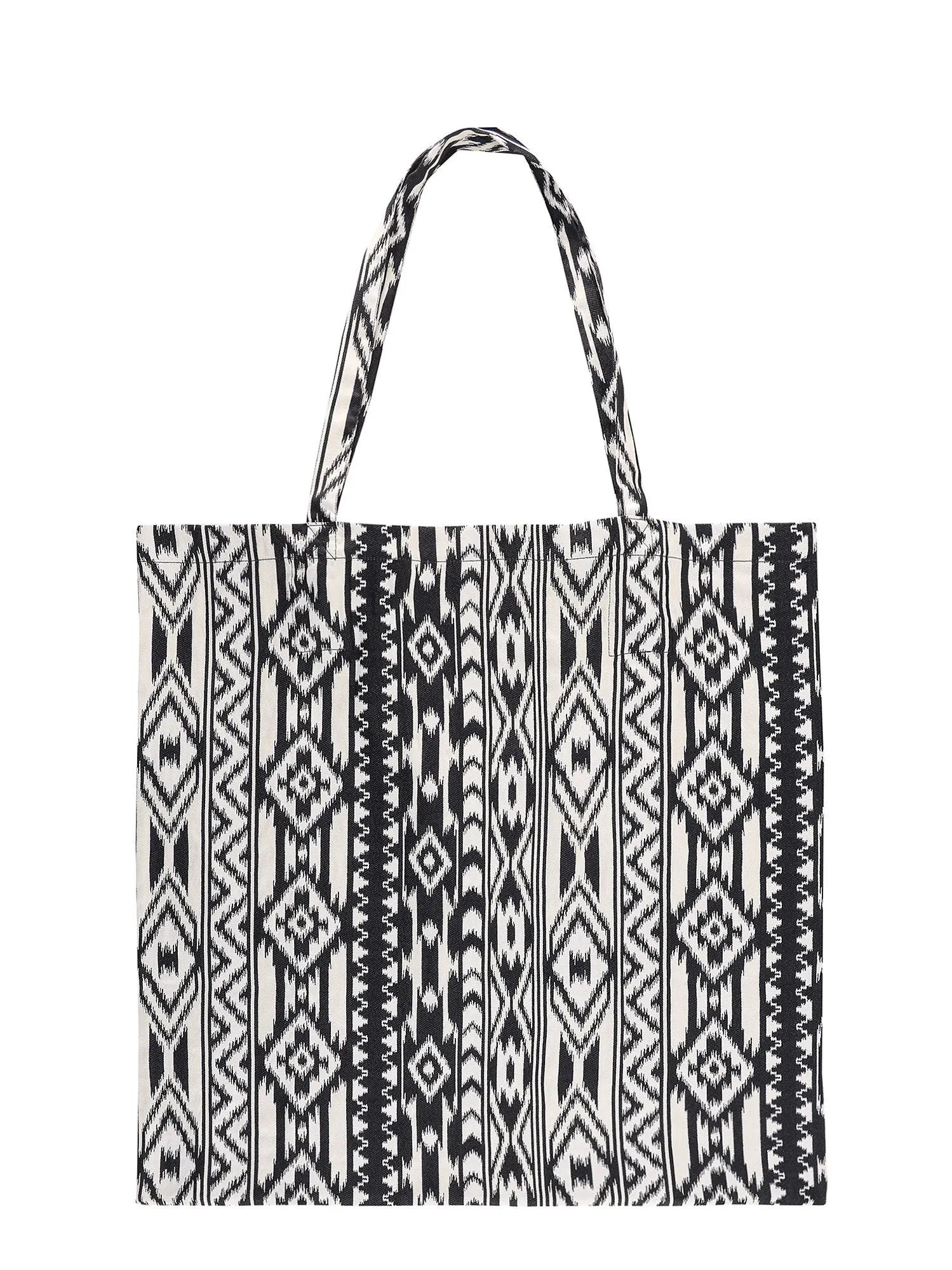 Marcelo Burlon County Of Milan Jacquard Motif Tote Bag