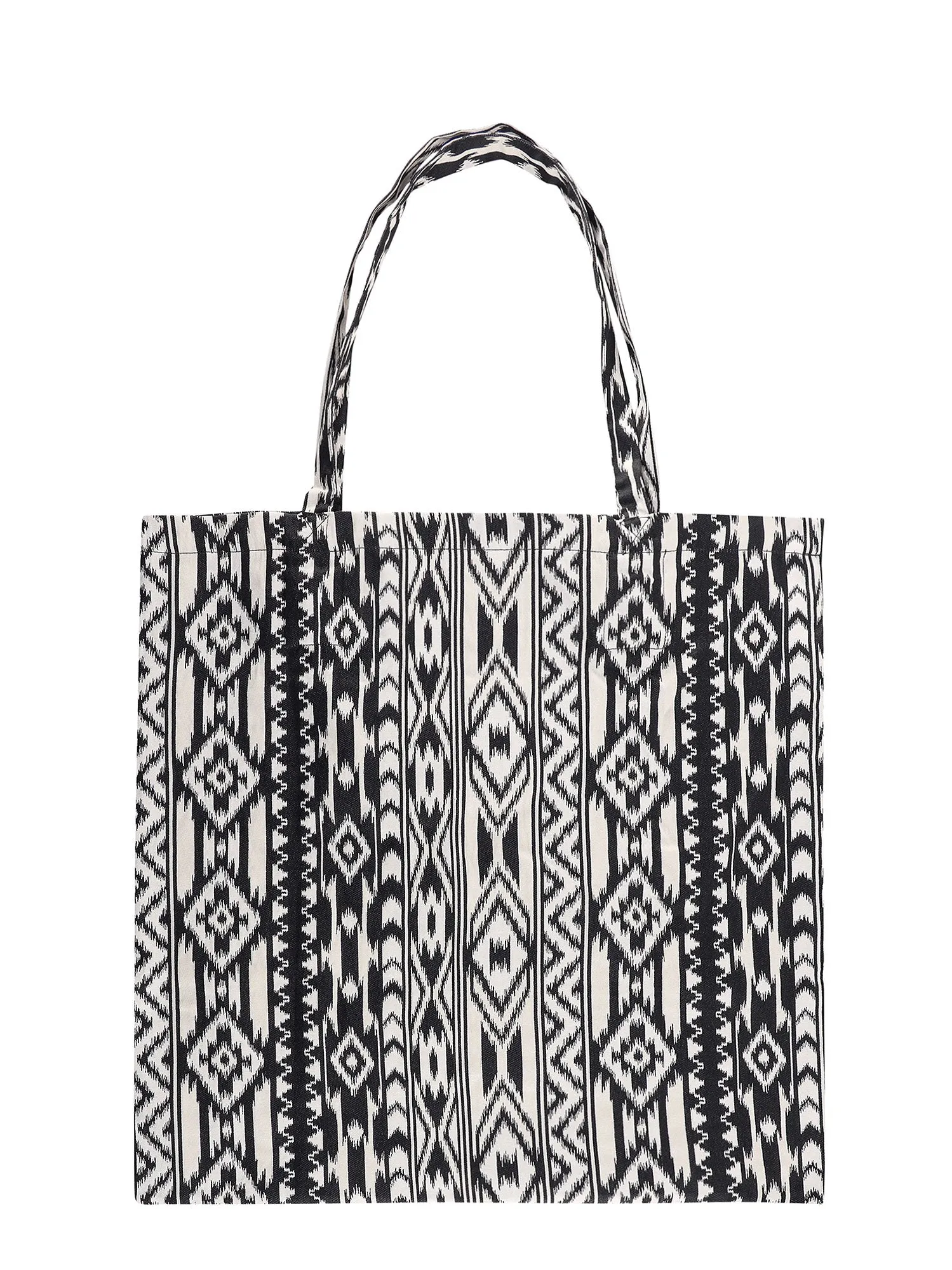 Marcelo Burlon County Of Milan Jacquard Motif Tote Bag