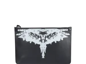 Marcelo Burlon County Of Milan Wings Print Clutch Bag