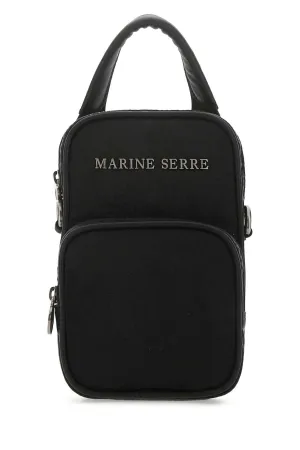 Marine Serre Lettering Logo Chain Crossbody Bag