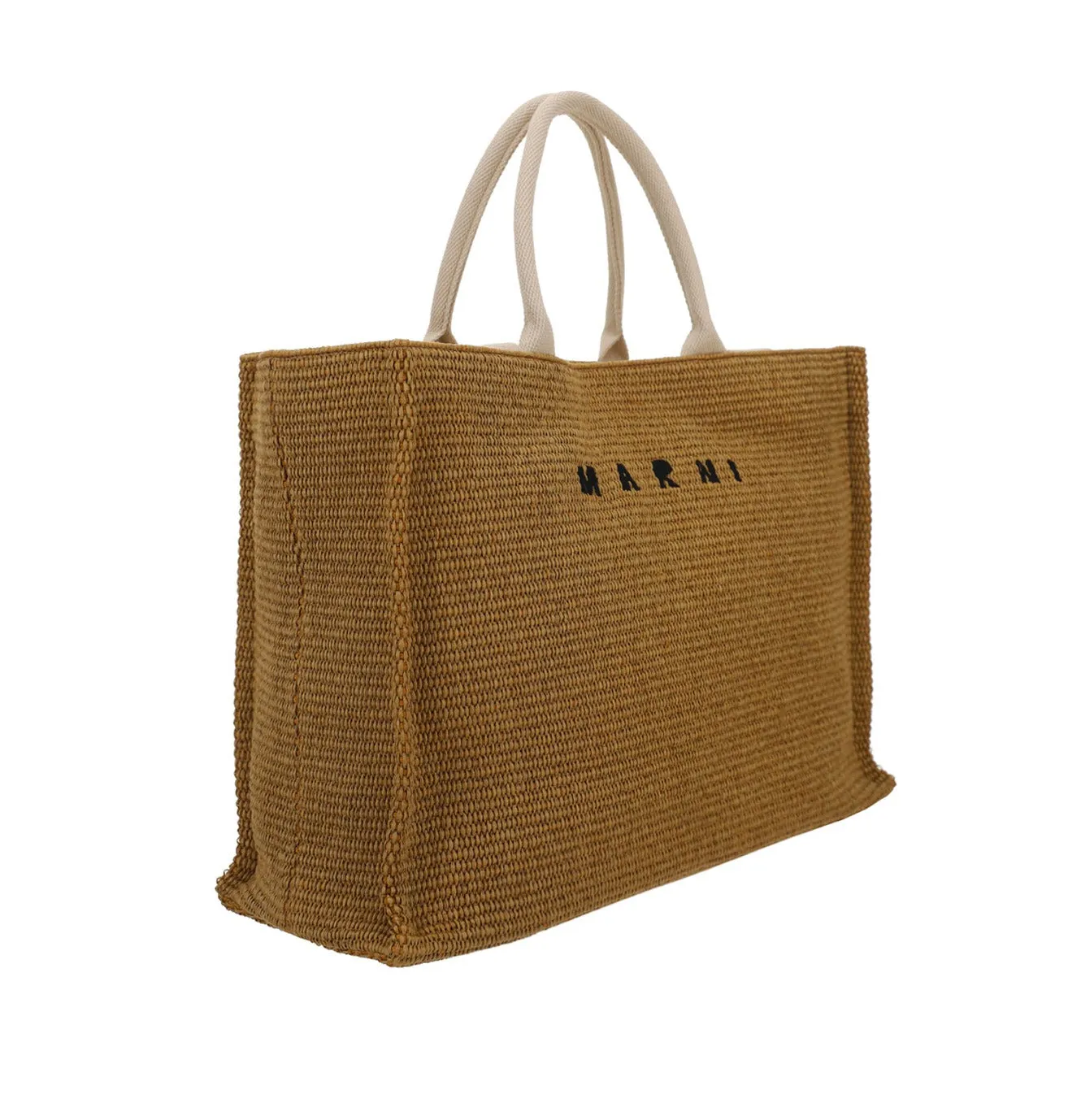 Marni Logo Detailed Tote Bag