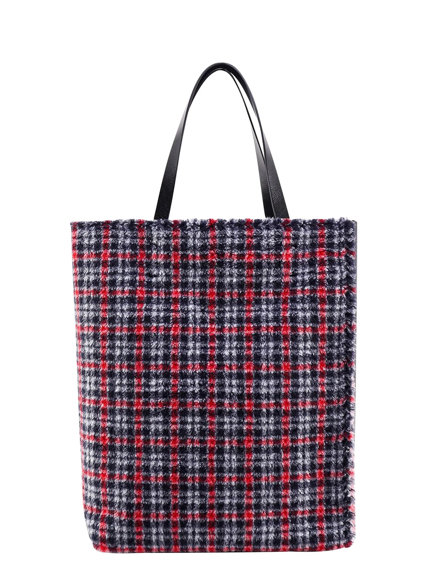Marni Museo Soft Checked Large Shoulder Bag