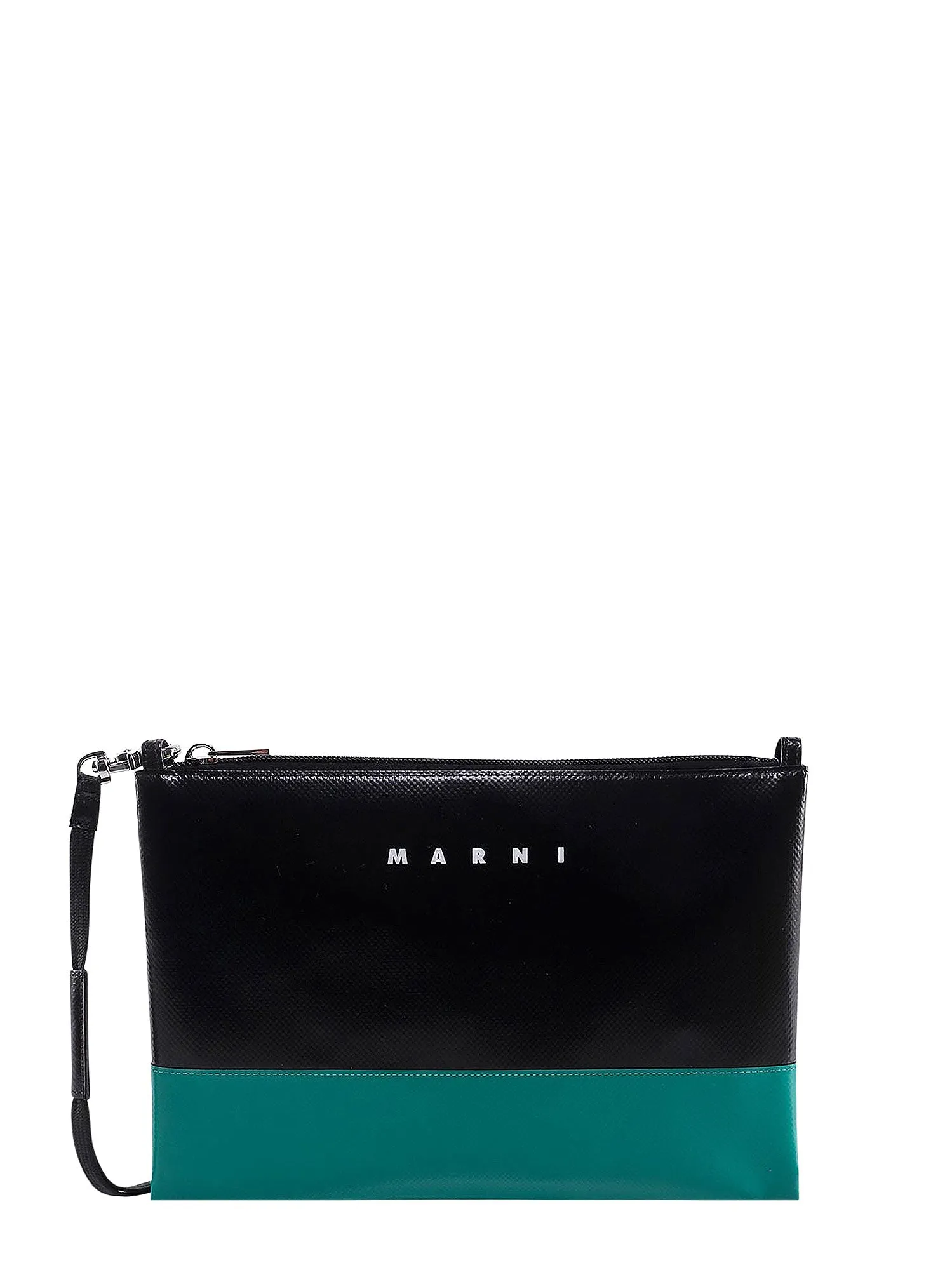 Marni Tribeca Logo Printed Clutch Bag