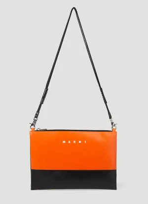 Marni Tribeca Logo Printed Clutch Bag