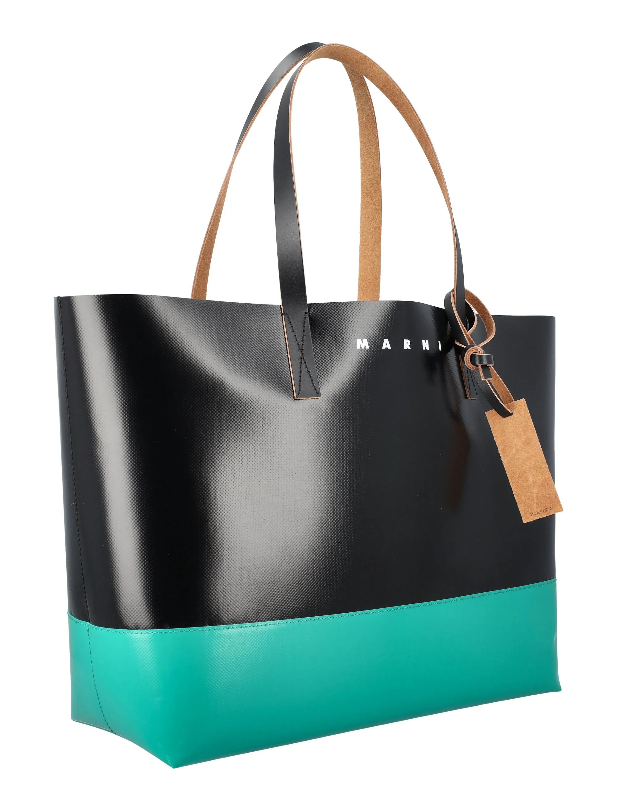 Marni Tribeca Logo Printed Tote Bag