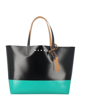 Marni Tribeca Logo Printed Tote Bag