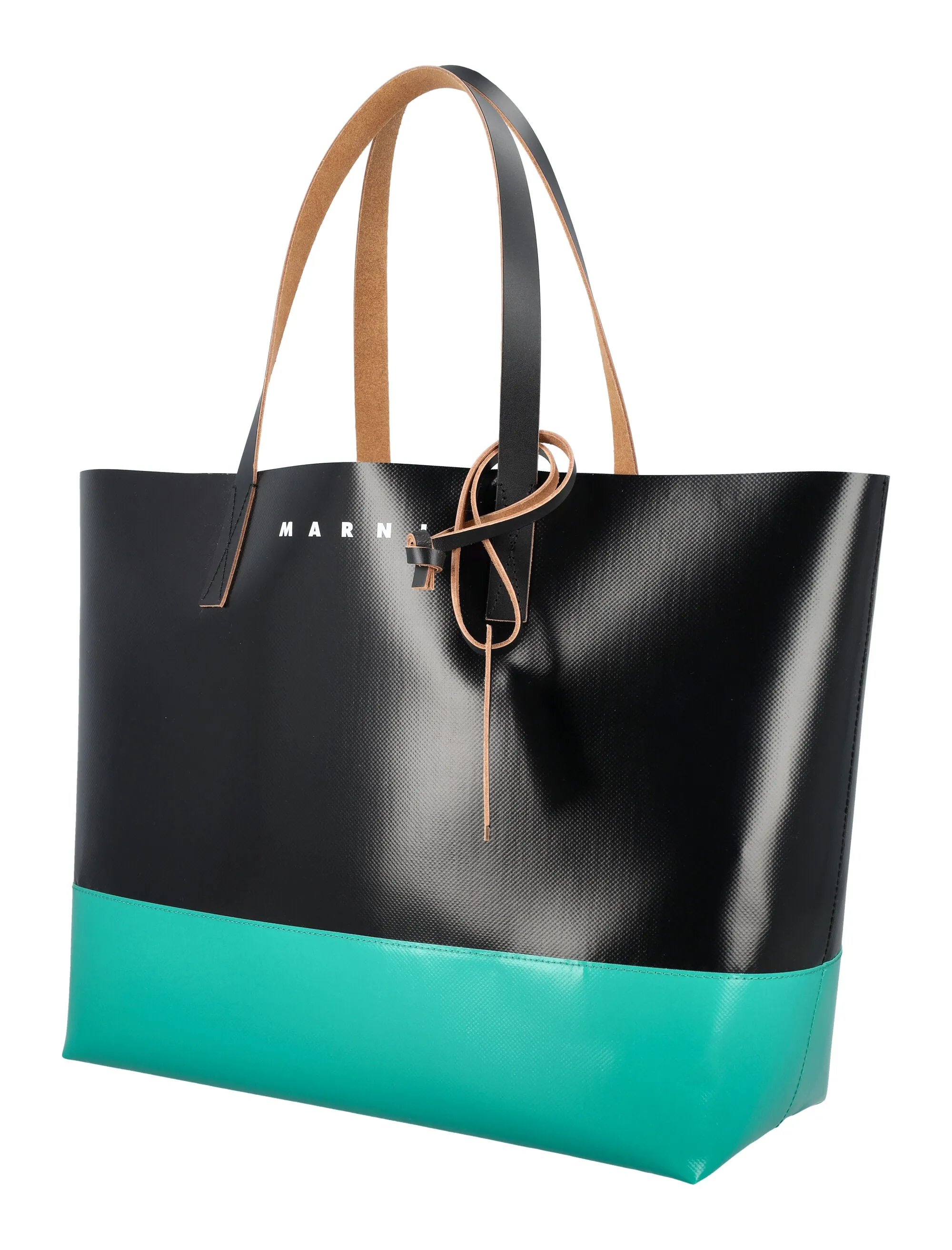 Marni Tribeca Logo Printed Tote Bag