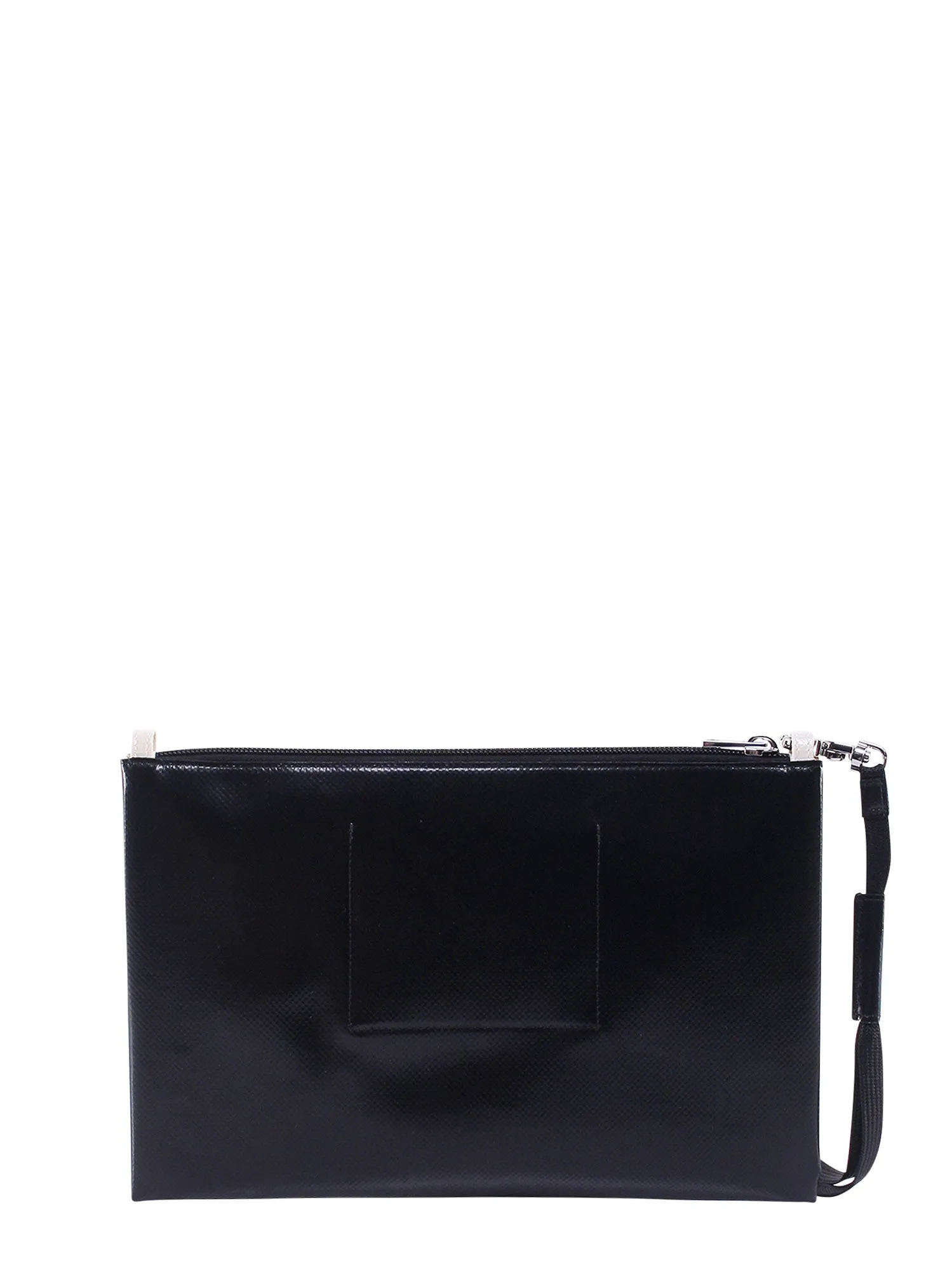 Marni Tribeca Logo Printed Zip-Up Clutch Bag