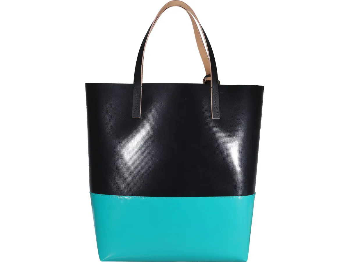 Marni Tribeca Two-Tone Top Handle Tote Bag