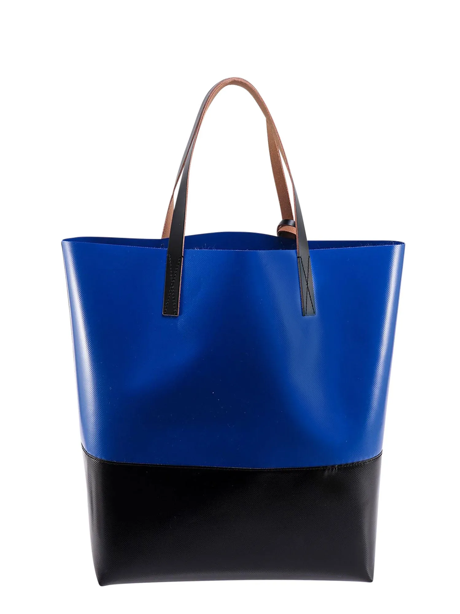 Marni Tribeca Two-Tone Top Handle Tote Bag