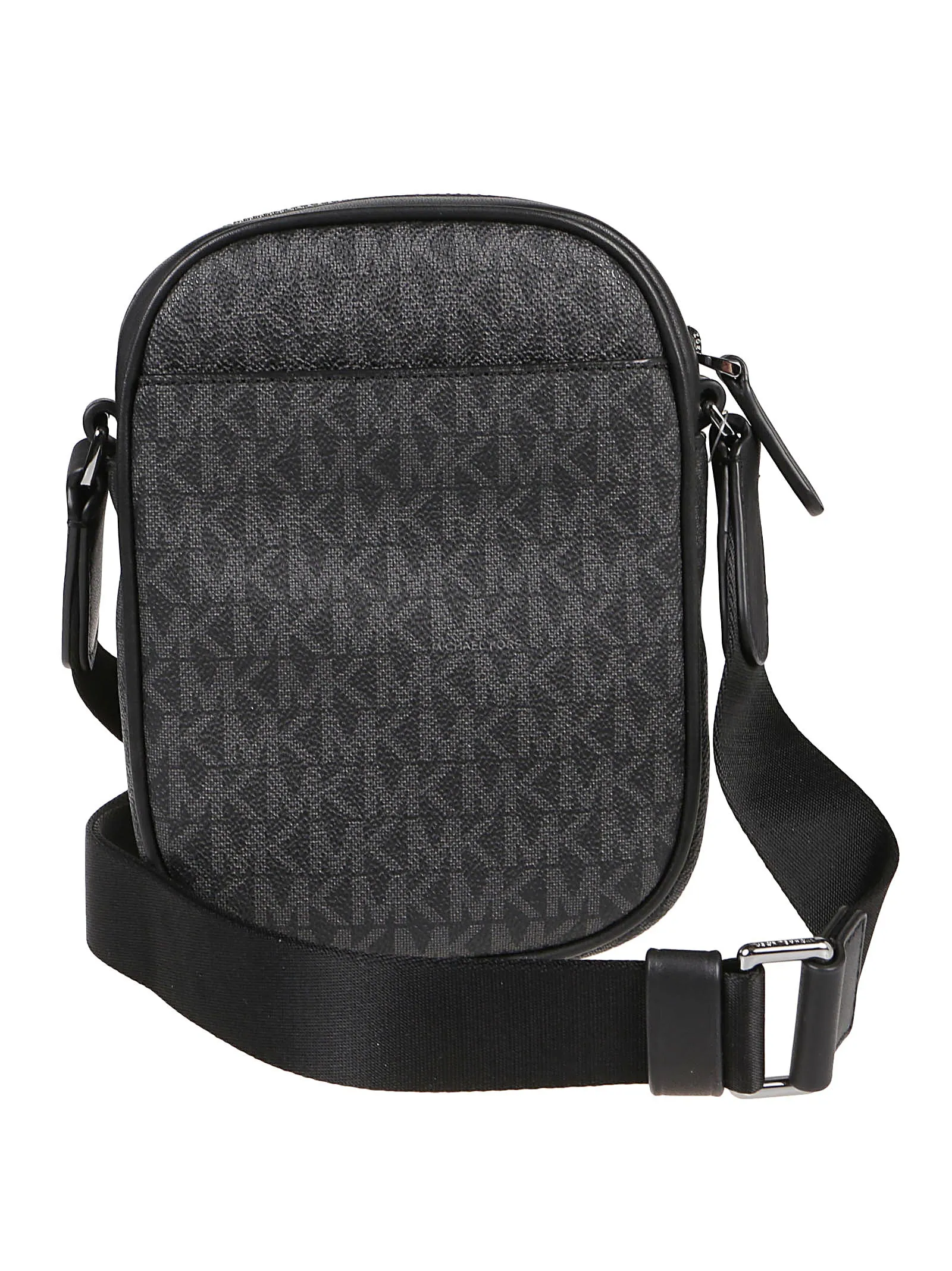 Michael Kors Hudson Logo Monogram Crossbody Bag