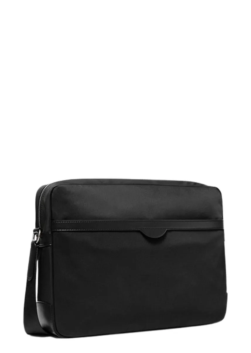Michael Kors Hudson Logo Strap Large Messenger Bag