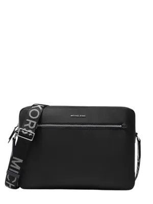 Michael Kors Hudson Logo Strap Large Messenger Bag