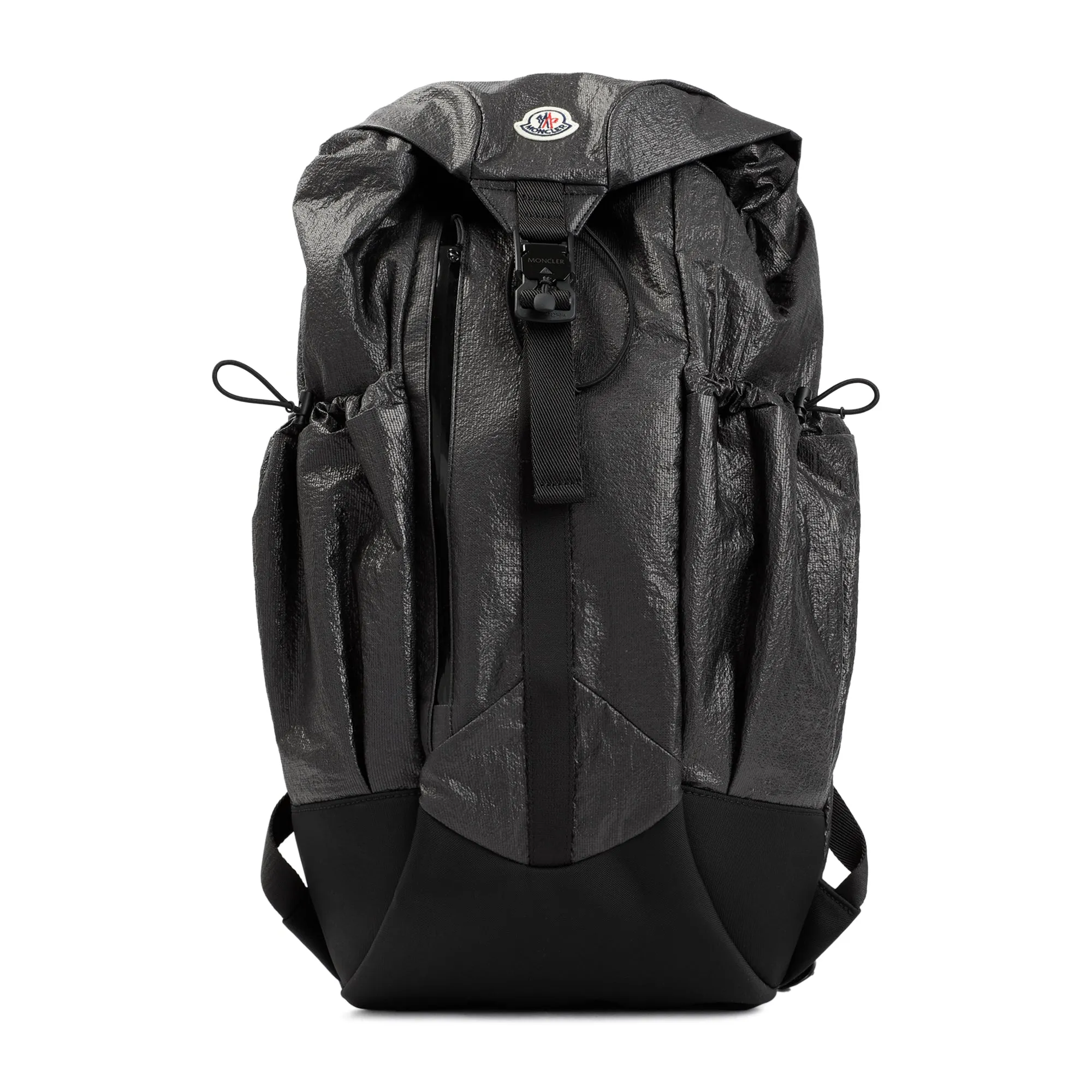 Moncler Logo Patch Foldover Backpack