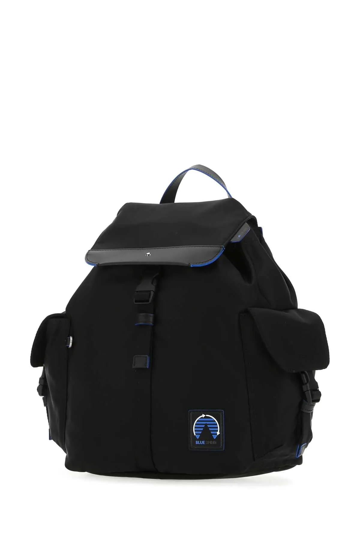 Montblanc Logo Patch Drawstring Backpack