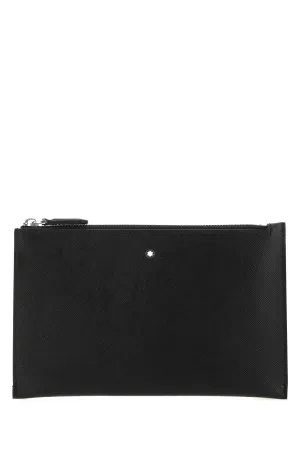 Montblanc Sartorial Logo Plaque Clutch Bag