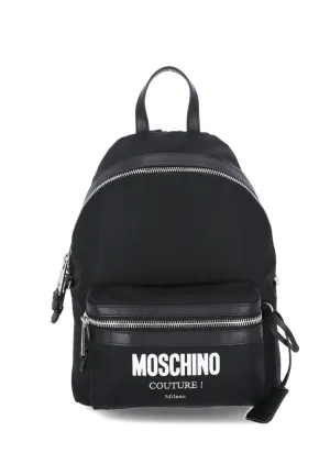 Moschino Couture Printed Backpack