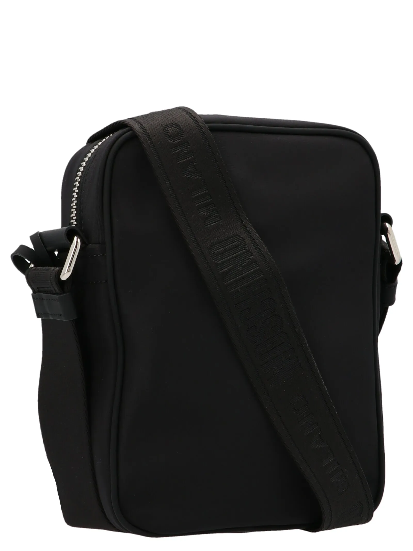 Moschino Logo Patched Crossbody Bag