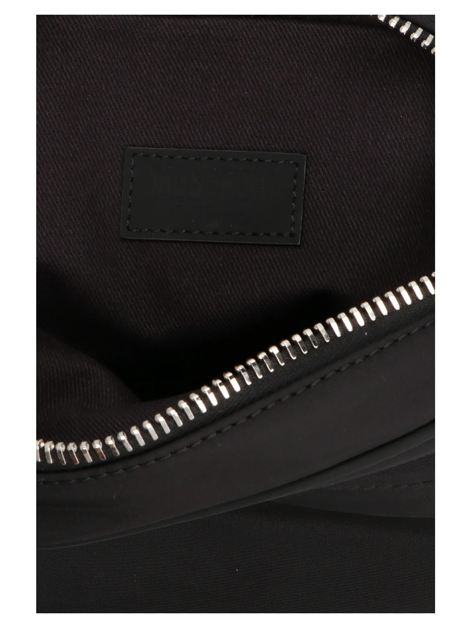 Moschino Logo Patched Crossbody Bag