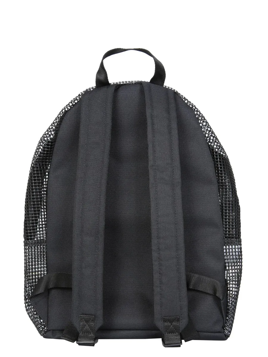MSGM Logo Patched Mesh Backpack
