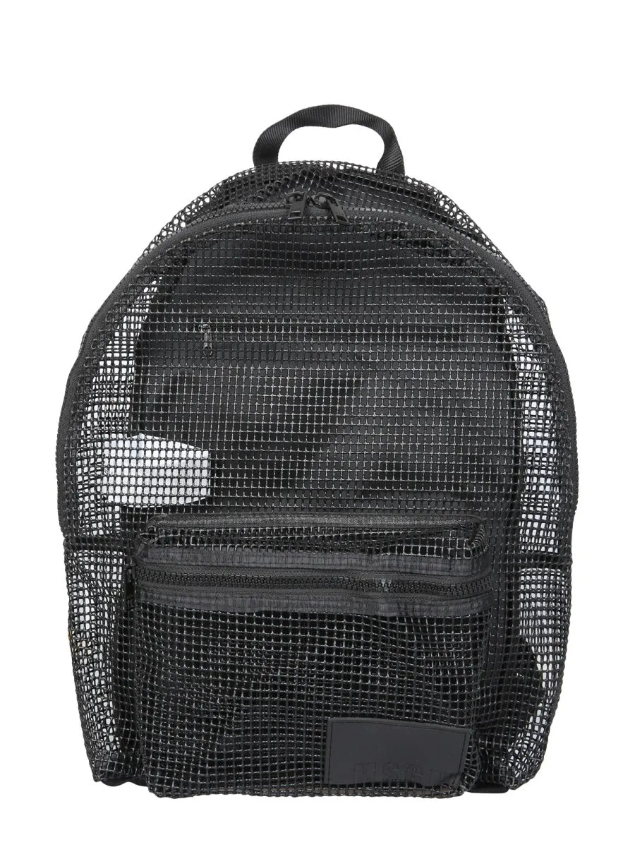 MSGM Logo Patched Mesh Backpack