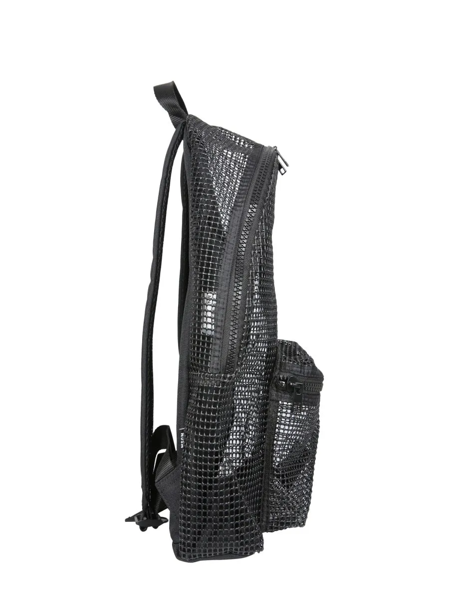 MSGM Logo Patched Mesh Backpack