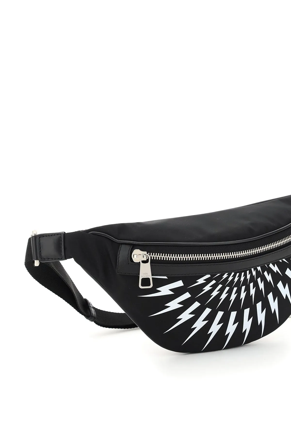 Neil Barrett Lightning Bolt Print Belt Bag