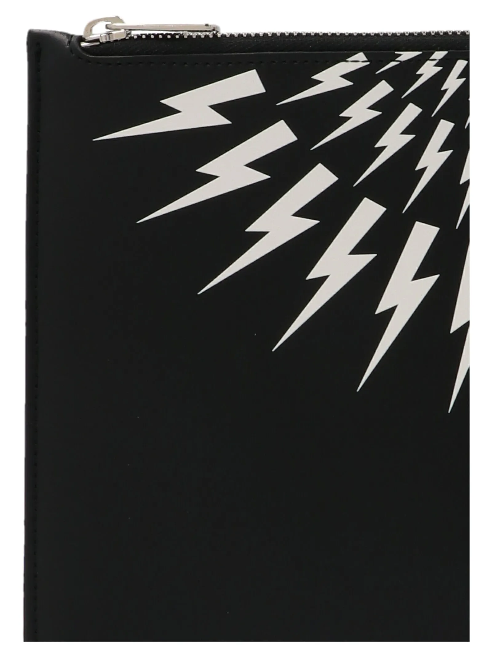 Neil Barrett Thunderbolt Print Clutch Bag