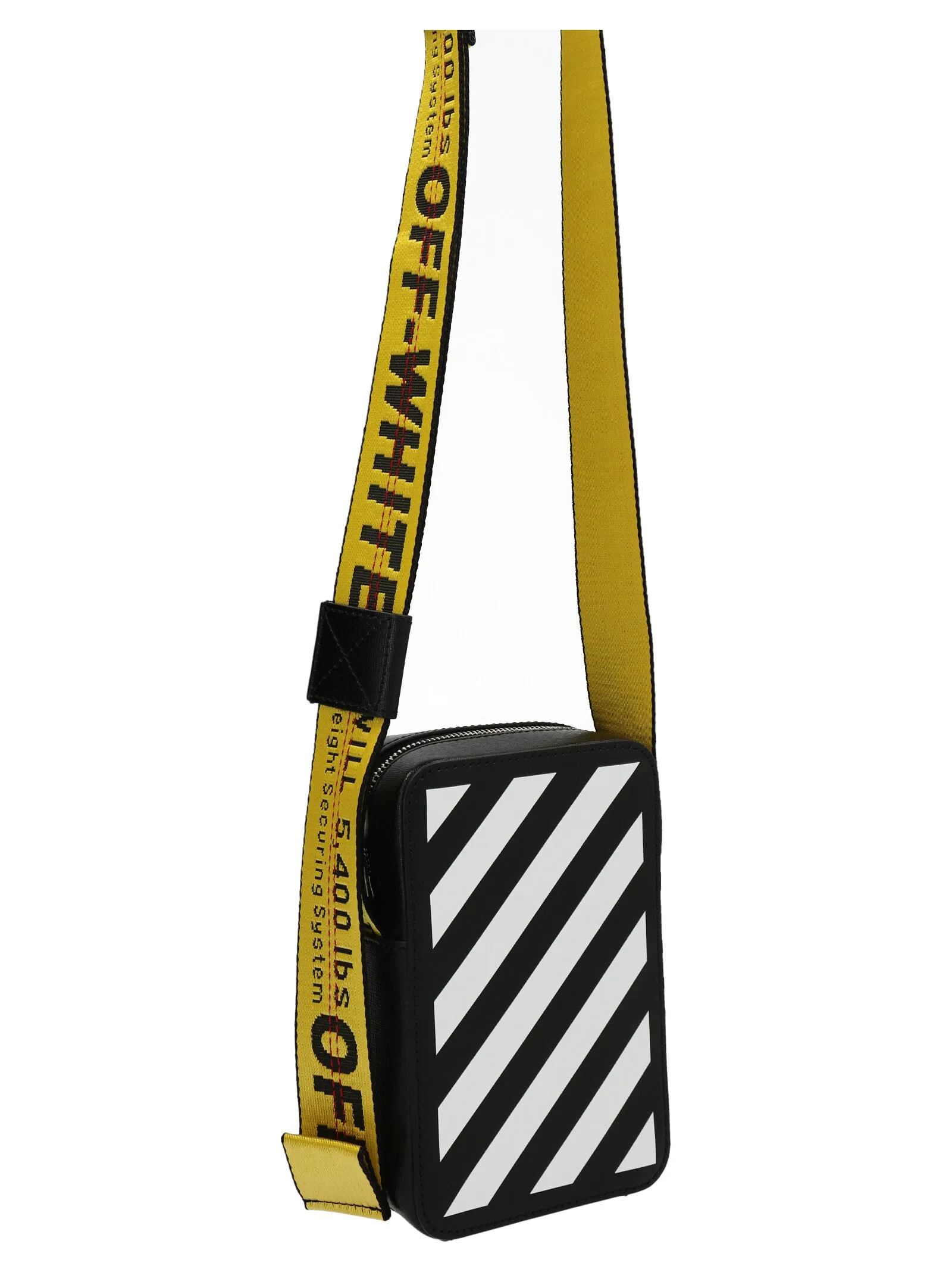 Off-White Diag Stripe Zip-Up Messenger Bag