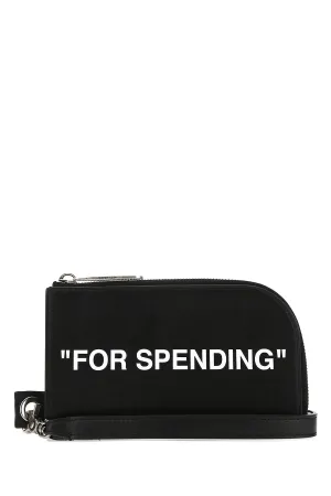 Off-White For Spending Clutch Bag