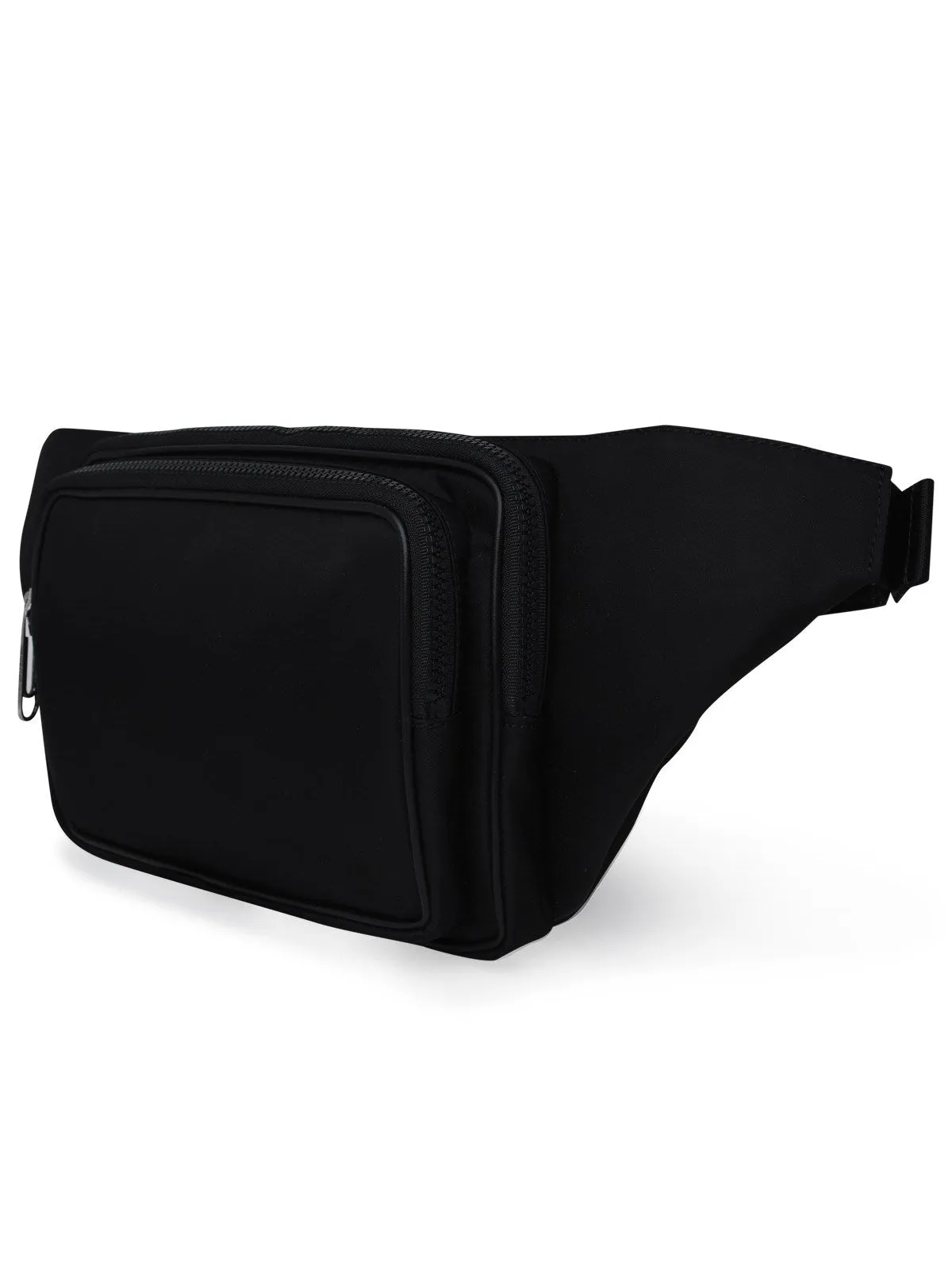Off-White Logo Plaque Zip-Up Belt Bag