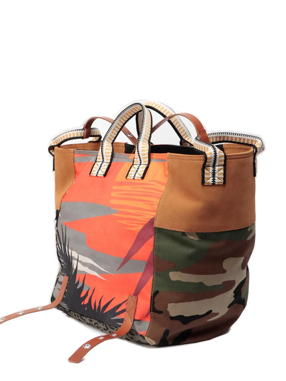 Palm Angels Allover Printed Tote Bag