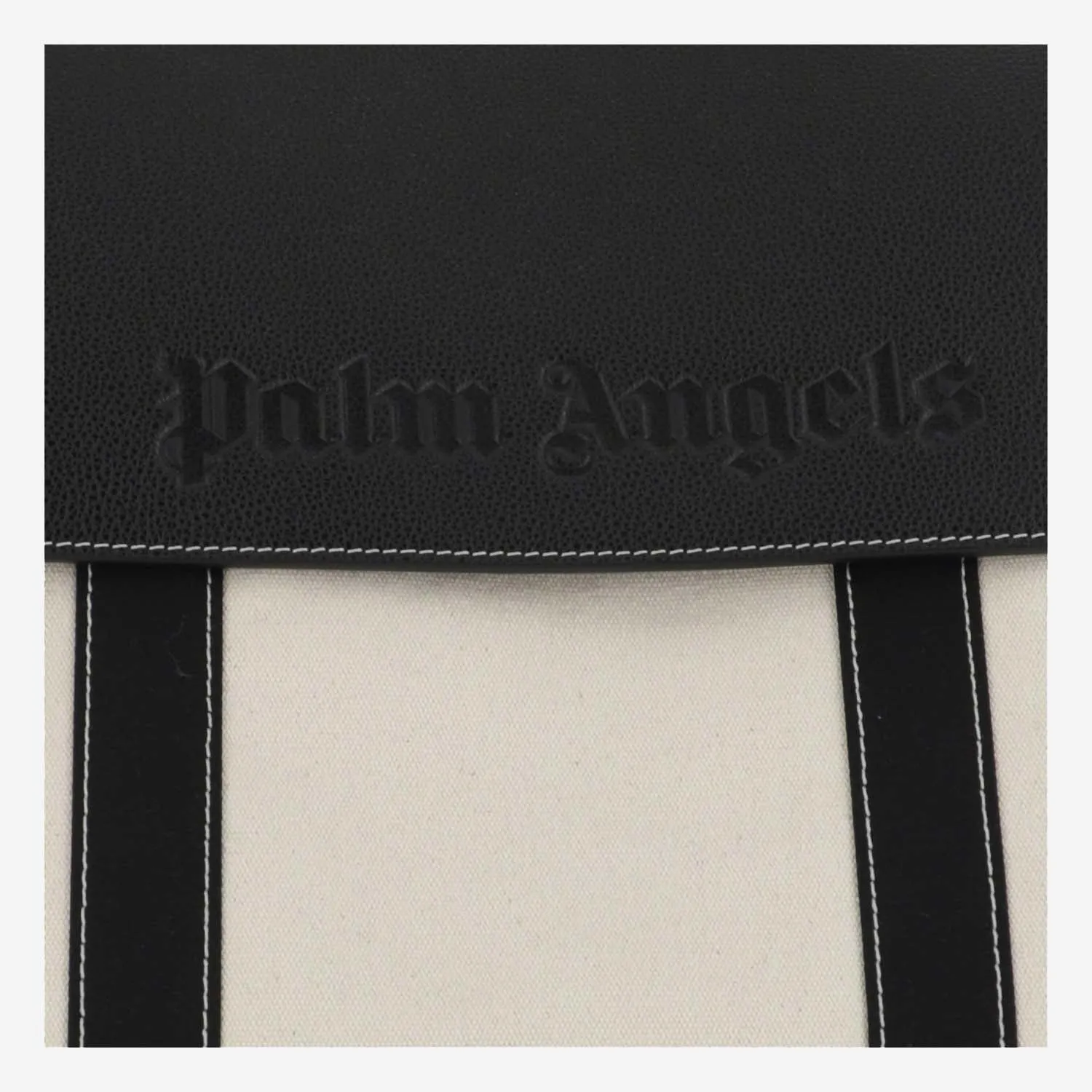 Palm Angels Logo Flap Two-Tone Tote Bag